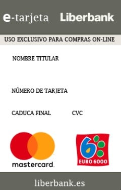e-Tarjeta prepago de Liberbank